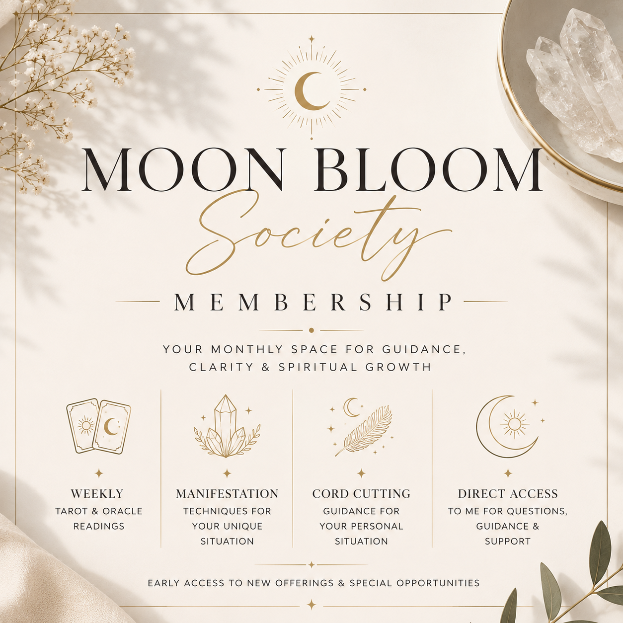 Moon Bloom Society Membership