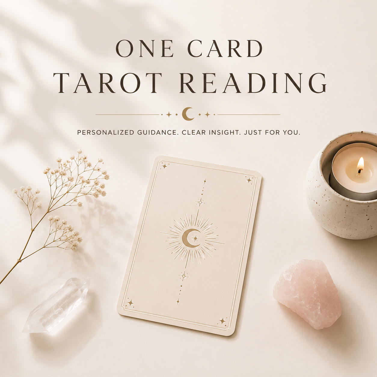 One Card Tarot Reading | Personalized PDF Reading