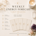Weekly Energy Forecast Tarot Reading | Personalized Guidance for the Week Ahead